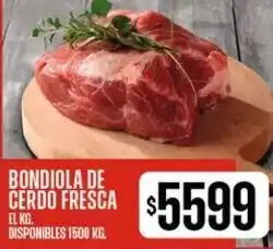Supermercados Vea BONDIOLA DE CERDO FRESCA oferta