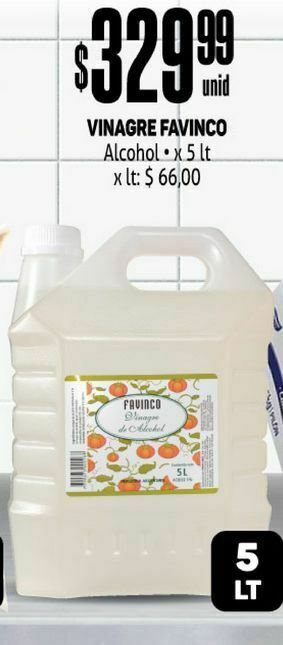 Makro Vinagre favinco 5 l oferta