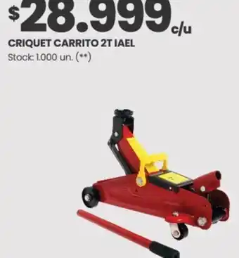 Changomas CRIQUET CARRITO 2T IAEL oferta