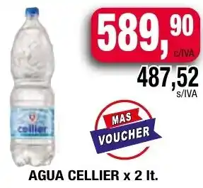 Maxiconsumo AGUA CELLIER x 2It oferta