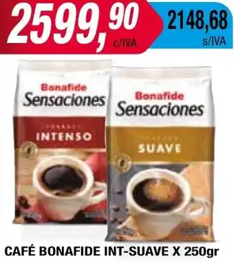 Maxiconsumo CAFÉ BONAFIDE INT-SUAVE X 250gr oferta