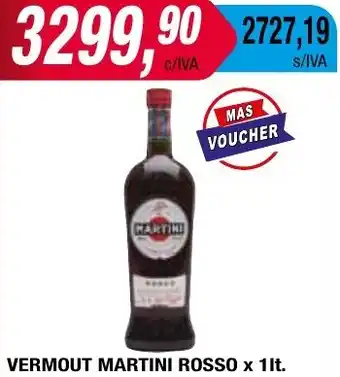 Maxiconsumo VERMOUT MARTINI ROSSO x 1lt oferta