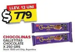 Carrefour Maxi Chocolinas - galletitas chocolate oferta