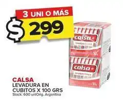 Carrefour Maxi Calsa - levadura en cubitos oferta