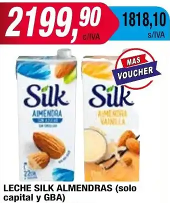 Maxiconsumo LECHE SILK ALMENDRAS oferta