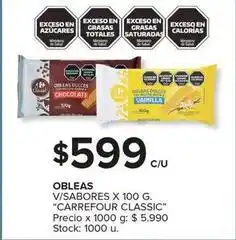 Carrefour Maxi Carrefour - obleas oferta