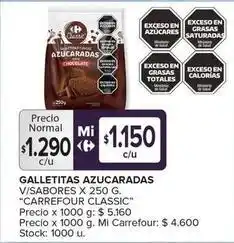 Carrefour Maxi Carrefour - galletitas azucaradas oferta