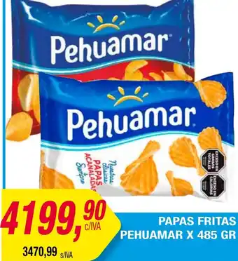 Maxiconsumo PAPAS FRITAS PEHUAMAR X 485GR oferta