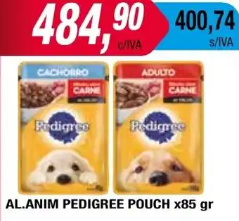 Maxiconsumo AL.ANIM PEDIGREE POUCH x 85gr oferta