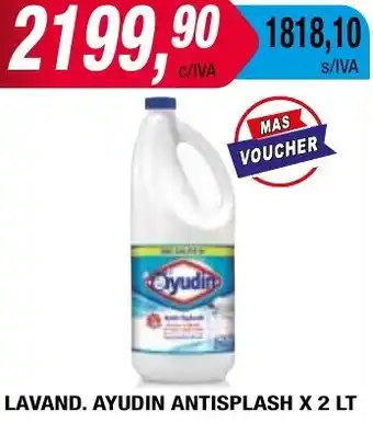 Maxiconsumo LAVAND. AYUDIN ANTISPLASH X 2LT oferta
