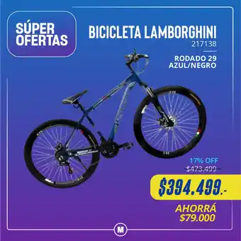 BICICLETA LAMBORGHINI 217138