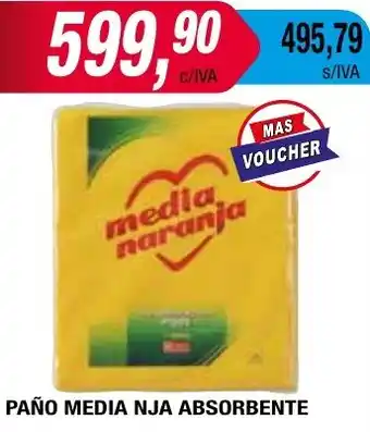 Maxiconsumo PAÑO MEDIA NJA ABSORBENTE oferta