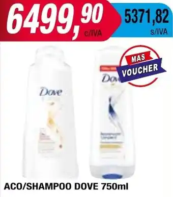 Maxiconsumo ACO/SHAMPOO DOVE 750ml oferta