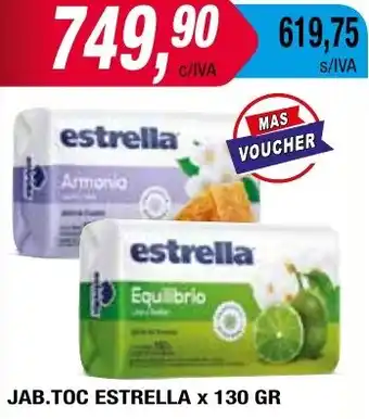 Maxiconsumo JAB.TOC ESTRELLA x 130GR oferta