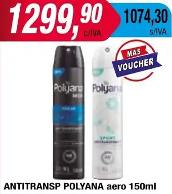 Maxiconsumo ANTITRANSP POLYANA aero 150ml oferta