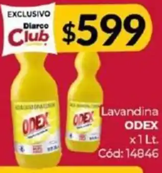 Diarco Lavandina ODEX x 1lt oferta