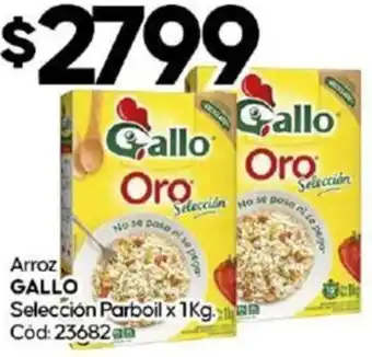 Diarco Arroz GALLO Selección Parboil x 1kg oferta