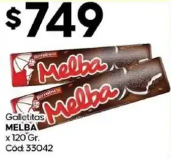 Diarco Galletitas MELBA x 120gr oferta