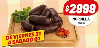 Almacor MORCILLA el kilo oferta