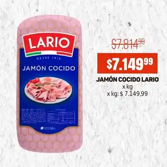 Makro JAMÓN COCIDO LARIO x kg oferta