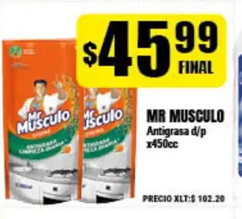 Supermayorista Vital Mr Musculo Antigrasa d/p x450cc oferta