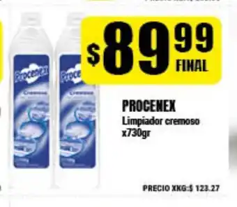 Supermayorista Vital Procenex Limpiador cremoso x730gr oferta