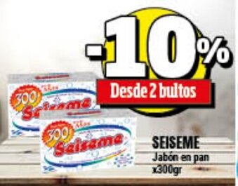 Supermayorista Vital Seiseme Jabón en pan x 300 gr oferta