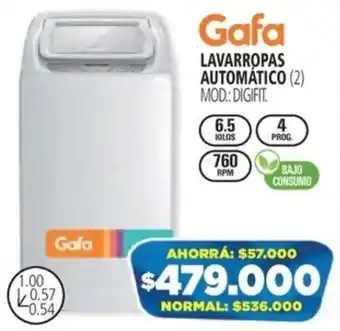 Casa del Audio Gafa LAVARROPAS AUTOMÁTICO DIGIFIT oferta