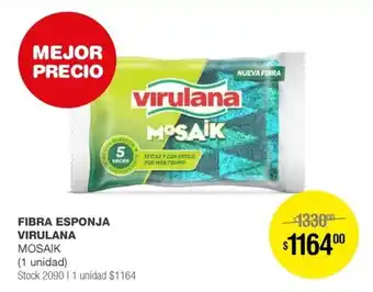 Atomo Conviene FIBRA ESPONJA VIRULANA oferta