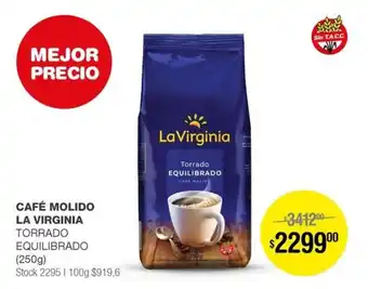 Atomo Conviene CAFÉ MOLIDO LA VIRGINIA TORRADO EQUILIBRADO (250g) oferta