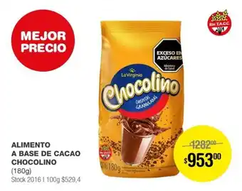 Atomo Conviene ALIMENTO A BASE DE CACAO CHOCOLINO (180g) oferta