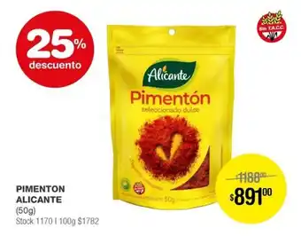 Atomo Conviene PIMENTON ALICANTE (50g) oferta