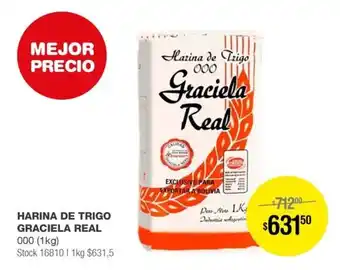 Atomo Conviene HARINA DE TRIGO GRACIELA REAL 000 (1kg) oferta