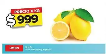 Carrefour Maxi Limon oferta