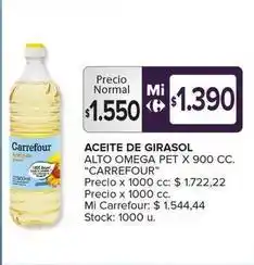 Carrefour Maxi Carrefour - aceite de girasol oferta