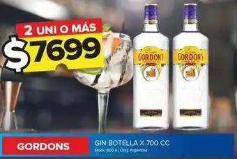 Carrefour Maxi Gordon's - gin oferta