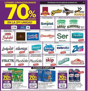 Carrefour Llevando 2 Productos Iguales oferta
