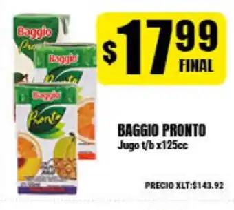 Supermayorista Vital Baggio Pronto Jugo t/b x125cc oferta