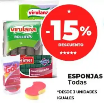 Supermayorista Vital ESPONJAS Todas oferta