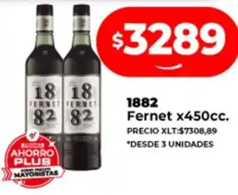 Supermayorista Vital 1882 Fernet x 450cc oferta