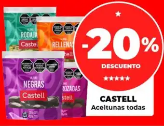 Supermayorista Vital CASTELL Aceitunas todas oferta