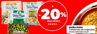 Supermayorista Vital DOÑA PUPA Conservas de vegetales oferta