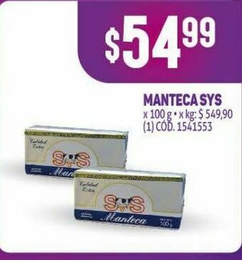 Makro Manteca sys oferta