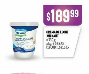 Makro Crema de leche milka oferta