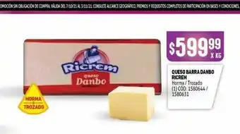 Quesos danbo ricrem