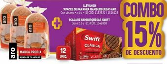 Makro Hamburguesas swift oferta