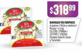 Makro Ravioles vía vespucci oferta