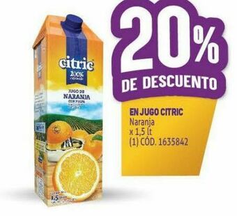Makro Jugos citric oferta