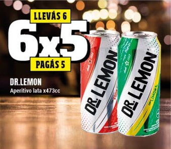 Supermayorista Vital Dr. Lemon Aperitivo lata x473cc oferta