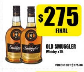 Supermayorista Vital Old Smuggler Whisky x1lt oferta
